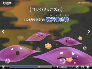 口臭の原因と予防