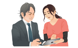 助手さんが説明できる